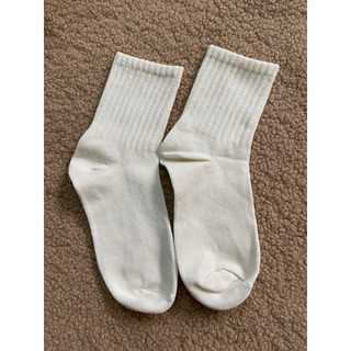 Tất trơn cổ cao unisex (hình ảnh shop tự chụp)