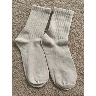 Tất trơn cổ cao unisex (hình ảnh shop tự chụp)