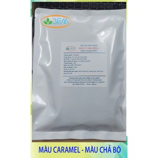 Màu nâu Caramel - Dùng làm chả bò, nước tương,.. gói 1kg