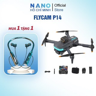 Flycam mini giá rẻ P14, dung lượng pin lớn camera góc rộng