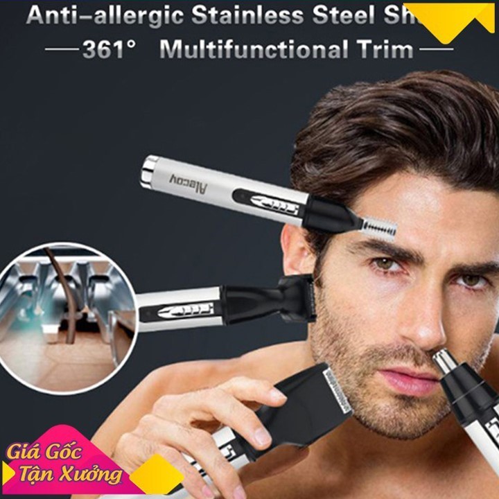 Máy cạo râu KEMEI KM-6630 , Cắt tóc ,cạo râu,tỉa lông mày ,cắt lông mũi