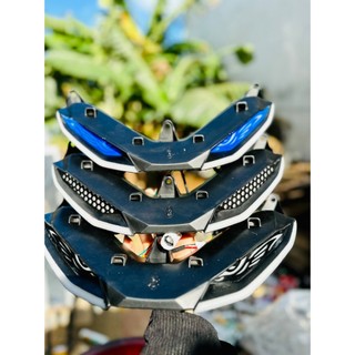 Đèn Demi lưới audi i8 gắn xe exciter 150 điều khiển bằng điện thoại