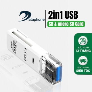 Đầu đọc thẻ nhớ máy ảnh SD và Micro SD USB3.0 truyền tốc độ cao tương thích với tất cả các dòng máy tính laptop