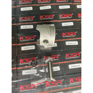Piston + Séc măng xe Wawe 100 ( KFL)