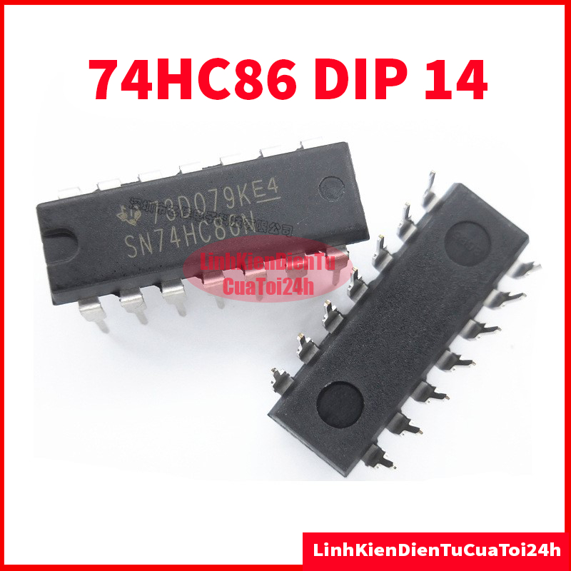 74HC86 Dip 14 chân cắm HC86, 7486