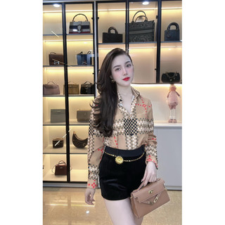 Áo sơ mi nữ dài tay