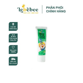 Kem đánh răng Pororo không flour 80g cho bé từ 3Y