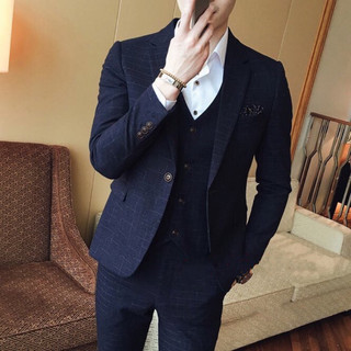 Bộ vest 1 khuy than xước vải xịn,suit cao cấp,form chuẩn đẹp,quần có đai thiết kế chỉnh vòng bụng rộng chật linh hoạt