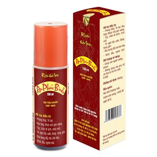 Dầu xịt xoa bóp thảo dược An Phúc Bình Dùng cho người đau nhức xương khớp, chân tay tê mỏi