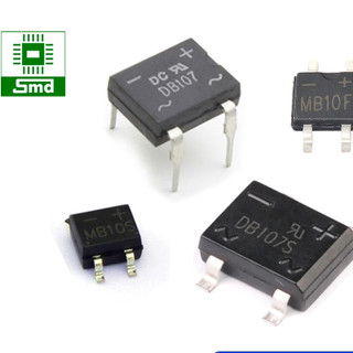 Diode cầu 0.5a 1a 2a 1000v smd db207s db107 mb10s mb10f mb6s các loại dip-4 sop-4 diode chỉnh chỉnh lưu cầu loại dán 2a
