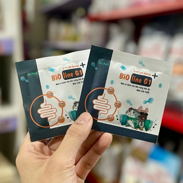 Men vi sinh Bioline G1 5g (LẺ 1 GÓI)