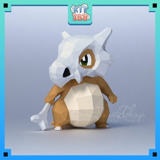 Mô hình giấy Anime Game Pokemon Cubone Polygon