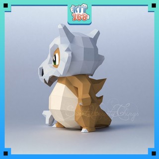 Mô hình giấy Anime Game Pokemon Cubone Polygon