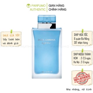 Nước hoa dg light blue intense | cam kết chính hãng