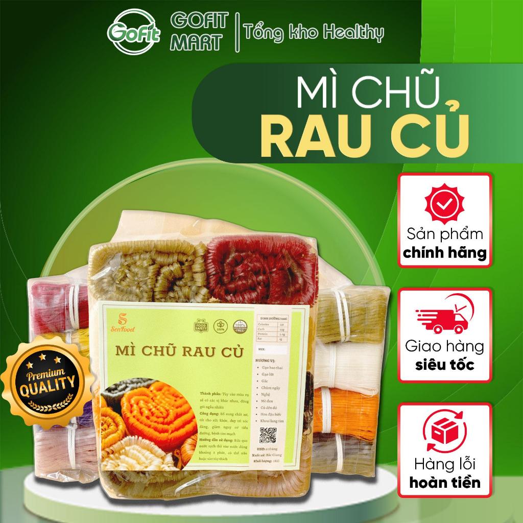 Mì Chũ Rau Củ 8 Vắt - 1kg , 3 Vắt - 600g Sen Food, Miến