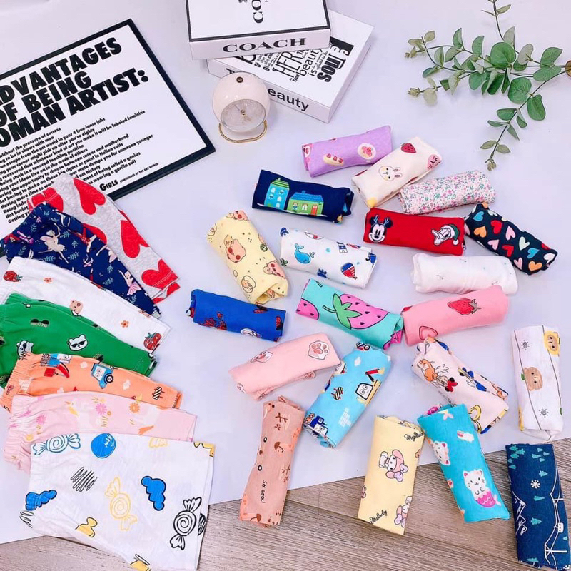 quan chục đùi cho bé, combo 10 quần đùi hoặc 5 quần ( quần chục ) cho bé trai bé gái