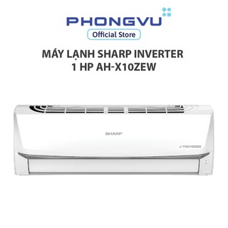 Máy lạnh Sharp Inverter 1 HP AH-X10ZEW - Bảo hành 24 tháng
