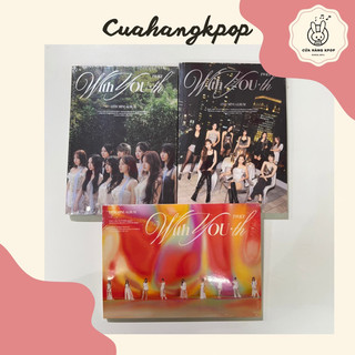 ALBUM TWICE - [ With YOU-th ] Nguyên seal chính hãng