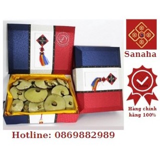 Nấm linh chi cờ hàn quốc, hộp quà biếu sang trọng
