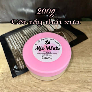 HỦ KEM 200g BODY CỐT TẨY THÁI XƯA (KHÔNG BNL), giúp khử da thâm-da vàng-da lì, trắng da nhanh. [Tặng kèm 1 tắm trắng]