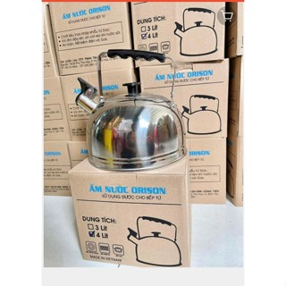 ẤM  ĐUN NƯỚC REO INOX 3L/4L/5L ORISON