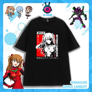Áo phông Neon Genesis Evangelion : Asuka Langley 100% Cotton cho Nam / Nữ by The Runaway