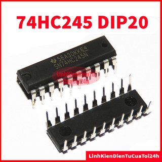 74hc245 dip 20 chân cắm hc245 74245