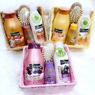 Set 4 chai Cottage mini 50ml du lịch hàng Pháp