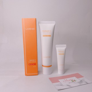 Kem Chống Nắng Dưỡng Sáng Và Làm Mờ Thâm Sạm Laneige Radian-C Sun Cream