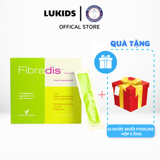 Fibradis bổ sung chất xơ, hỗ trợ nhuận tràng tốt cho đường tiêu hóa, giảm nguy cơ táo bón hộp 14 gói