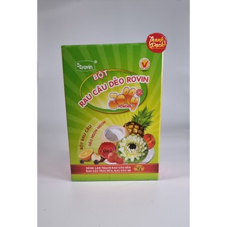 Bột rau câu dẻo agar hoàng yến hộp 12 gói