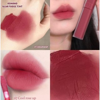  Son kem lì Romand Blur Fudge Tint, son môi Hàn Quốc chính hãng - The L cosmetic