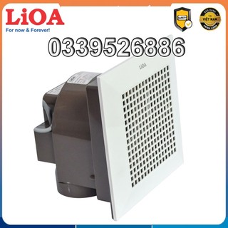 Quạt Hút Thông Gió Gắn Trần LiOA. Hàng Chính Hãng