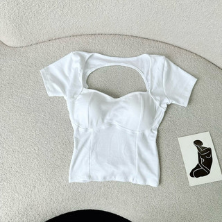 Nabiii- áo croptop tay ngắn