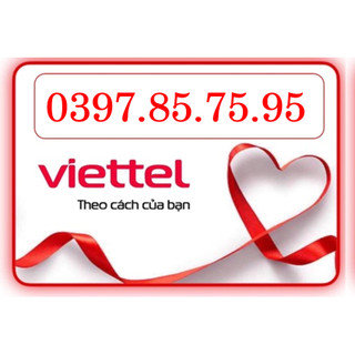 Sim Viettel Số Đẹp Trả Trước, mua ngay số đẹp 400k/sim