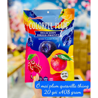 Kẹo ô mai Colorful Plum MIX vị - Gói 408gr