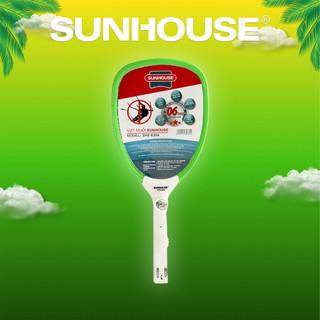 Vợt muỗi SUNHOUSE SHE-E350 - Bảo hành chính hãng 12 tháng