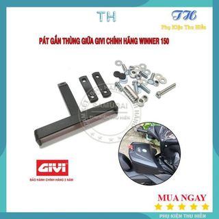 Pát Gắn Thùng Giữa Givi Cho Xe Winner 150