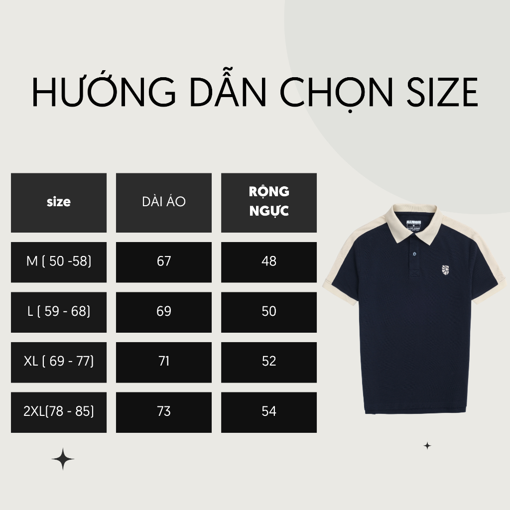 Áo thun polo nam Raplion vải cotton Pique cao cấp, chuẩn form, năng động, thanh lịch - MANDINNI