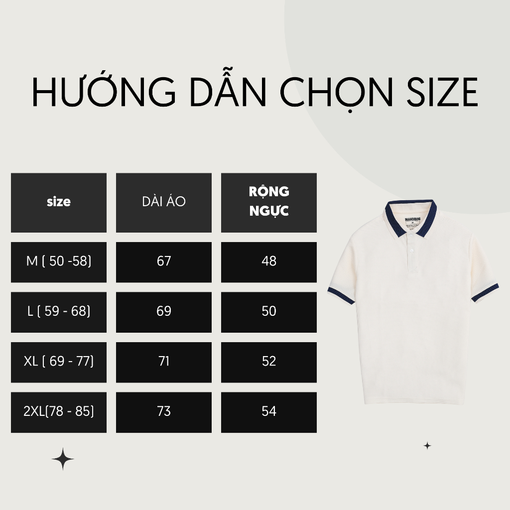 Áo Thun Nam Cao Cấp Polo MANOTS Cổ Bẻ MANDINNI