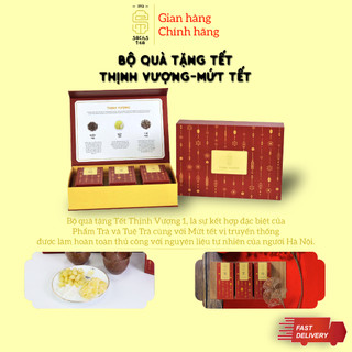 Bộ quà tết thịnh vượng 1 sachs tea 1773 quà tặng trà sang trọng cao cấp