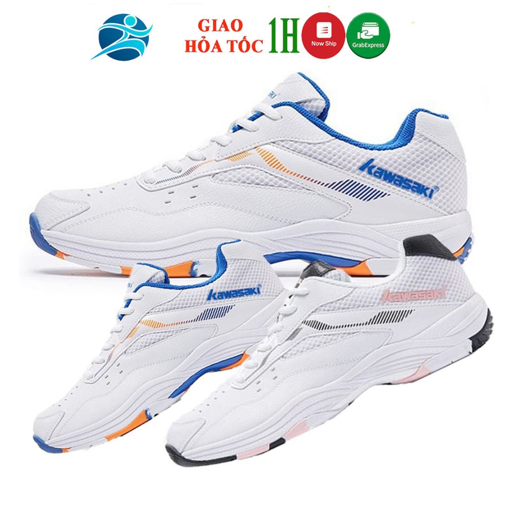 Giày cầu lông Kawasaki B3324 có 2 màu mẫu mới dành cho nam và nữ bảo hành 12 tháng êm chân thoáng khí bám sân