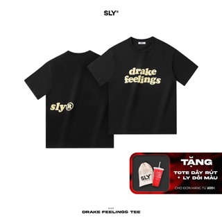 Áo thun SLY Drake Feelings màu đen