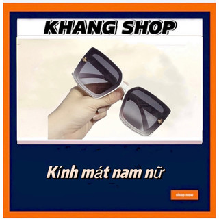 Kính mát thời trang form vuông , kiểu dáng cổ điển , thích hợp nữ