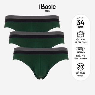 Combo 3 quần lót nam brief poly iBasic PANM006