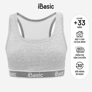 Áo ngực không gọng mút mỏng U-neck bralette iBasic BRAY083