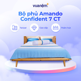 Bộ phủ Amando Confident 7 chi tiết thiết kế sang trọng, êm ái vượt trội, thoáng khí tốt