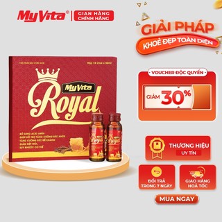 Nước uống thảo dược tăng cường và phục sức khỏe MyVita Royal chiết xuất đông trùng hạ thảo