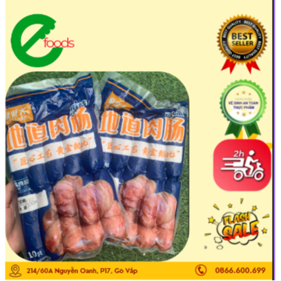 Lạp Xưởng Nướng Đá Lạp Xưởng Tươi, Xúc Xích Trung Lạp Xưởng Hà Khẩu 700g