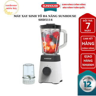 áy xay sinh tố đa năng SUNHOUSE SHD5114 - Bảo hành chính hãng 12 tháng